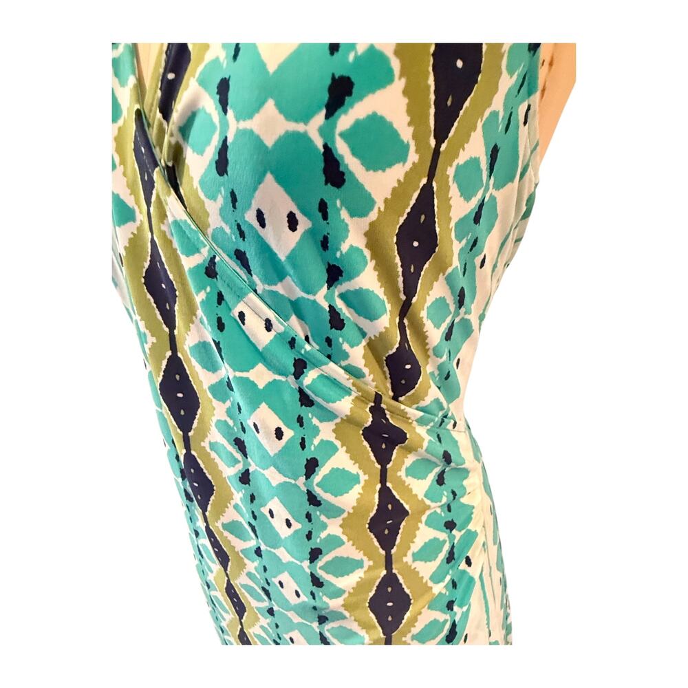 Aztec Print Turquoise Sundress - Picture 5 of 5